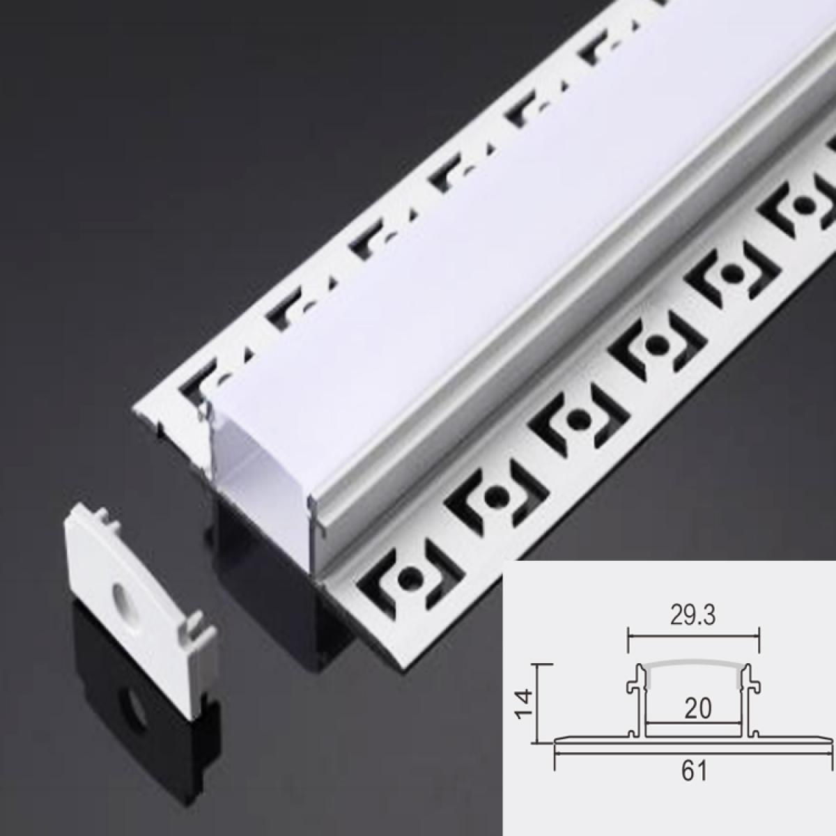 TXN-036 LX61X14MM Made In China Hotsale Multi-Site Use Light Channel