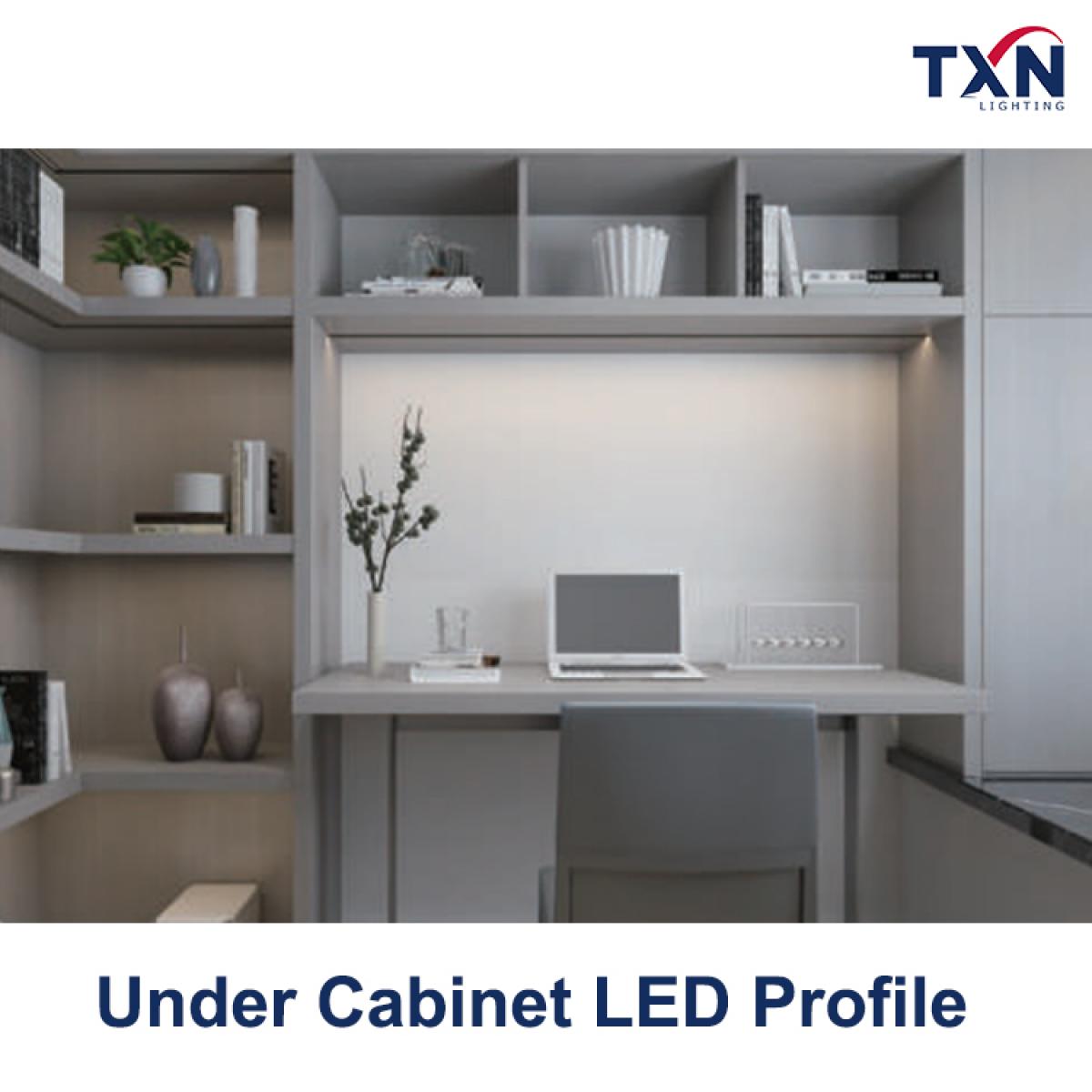 Cabinet Series | Recessed Aluminum Profile for Cabinets